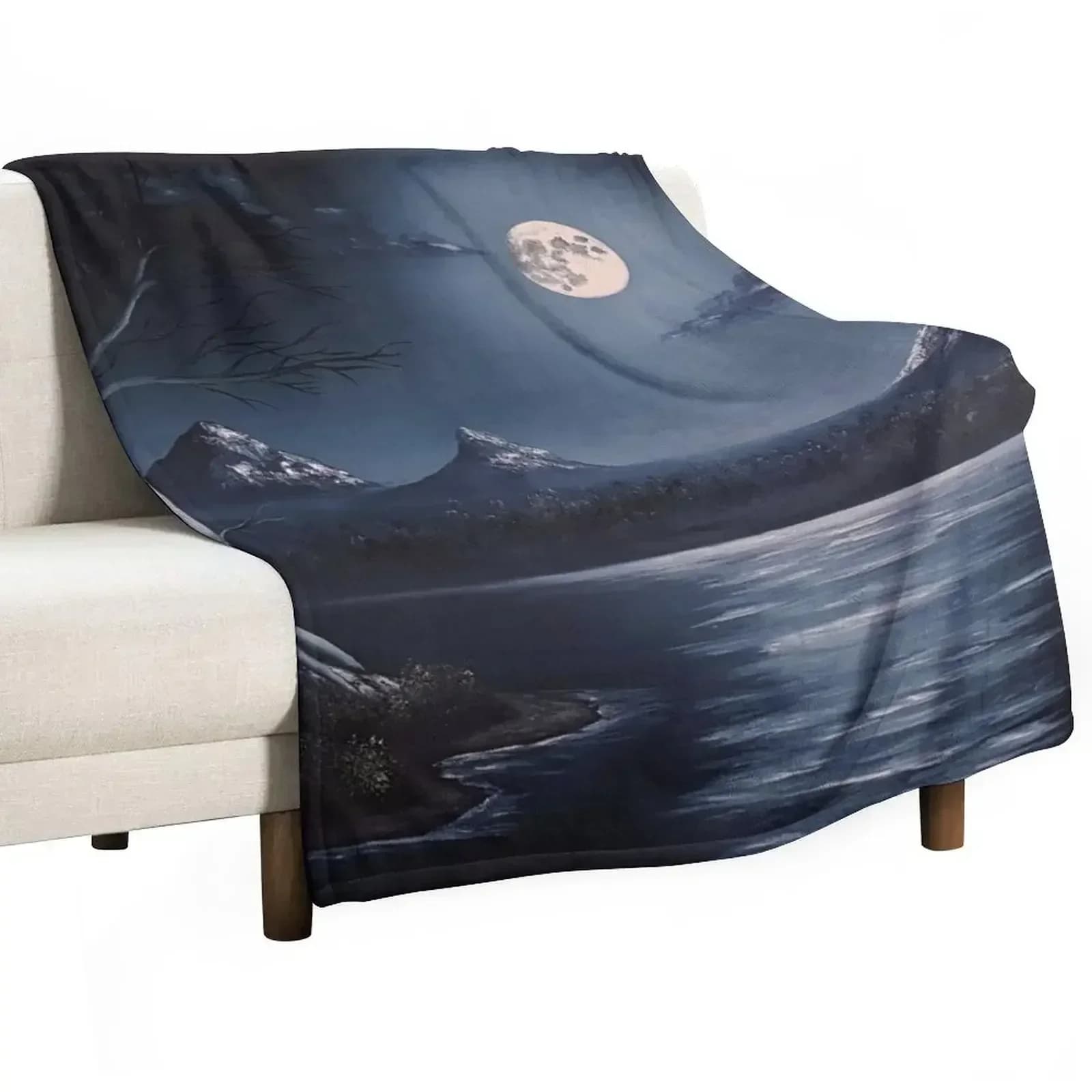 Blue October Throw Blanket Beach Decoratives Decorative Sofas Retros Thin Sleeping Bag Blankets
