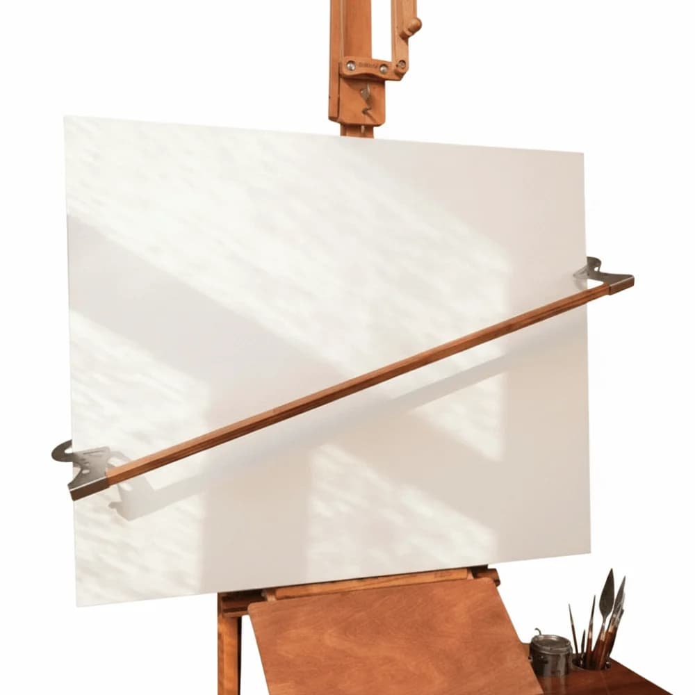 Wood Artist Hand Support Bridge Adjustable Height Angle Hanging Design Oil Painting Support Stand Sturdy Steadying