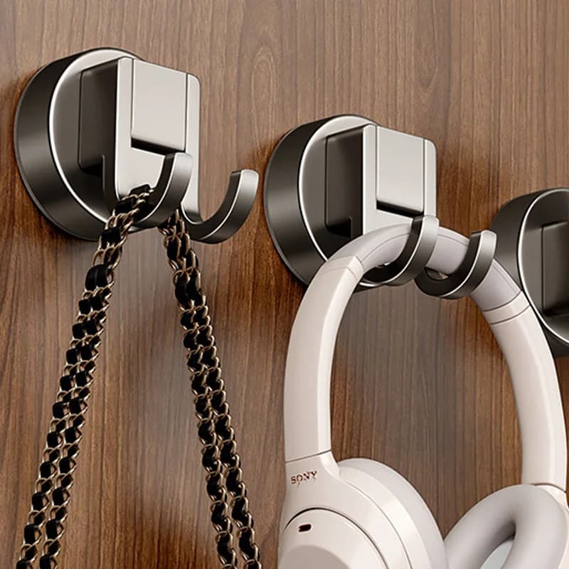 Suction Cup Hooks - Wall Hooks That Require No Drilling,Suitable for Bathroom,Kitchen,Doors,And Glass,Are Removable And Reusable