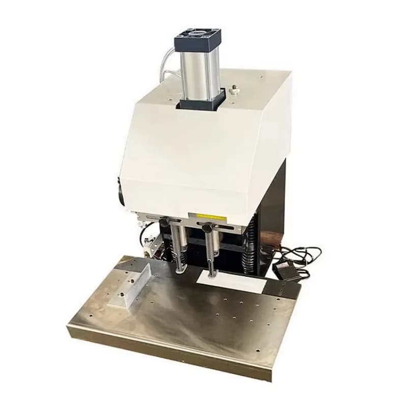 Macchina Automatica per Foratura di Tessuti, Etichette per Quaderni, Sacchetti di Plastica e Pelle