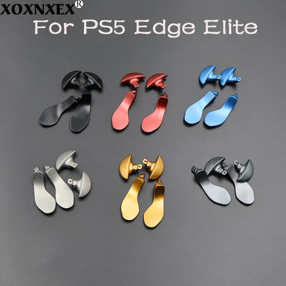 Pulsanti posteriori in metallo per controller di gioco PS5 Edge Elite, ricambi per paddle in metallo, accessori di ricambio per blocco grilletto