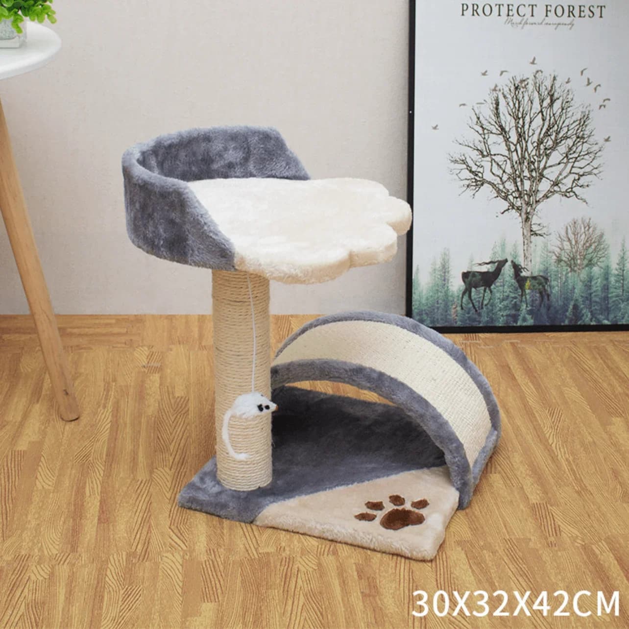 Tiragraffi per Gatti Premium Bridge - BLU