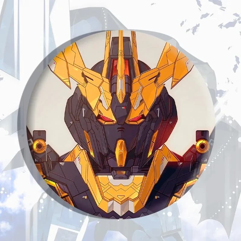 Originale giapponese Anime Cartoon Gundam Spilla Anime Action Figures Cartoon Distintivo Vestiti Custodia Decorazione Accessori Regali per bambini