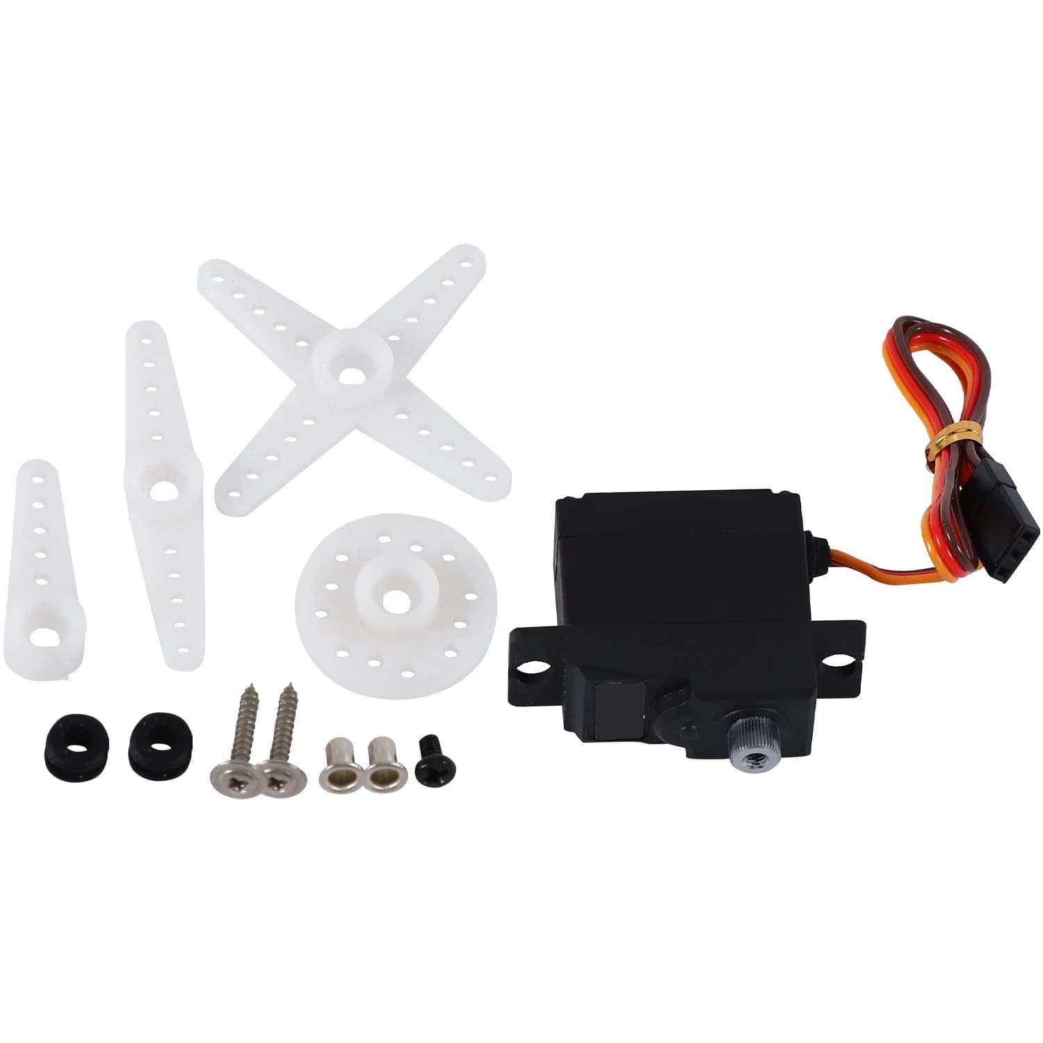 T36C Aggiornamento Servo Digitale Sterzo In Metallo -1181Mg 17G 3.5Kg per Rc Auto B1/16/24 C14/24 Elicottero Barca Aereo
