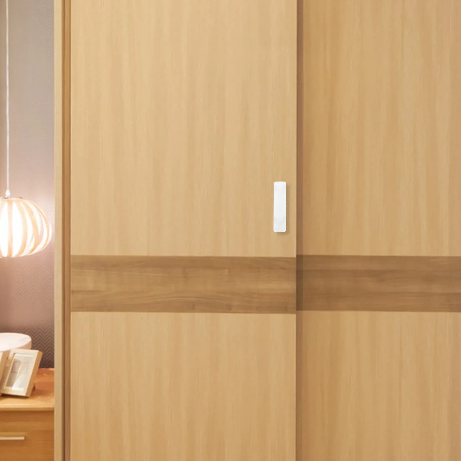 4 Pezzi Maniglie Adesive per Mobili, Tiranti Moderni per Cassetti Senza Foratura, Facili da Installare per Cucina, Bagno, Armadio, Porta