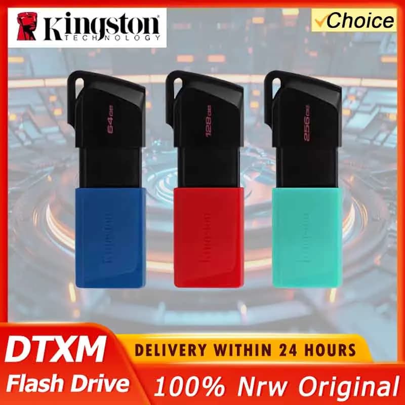 Kingston DataTraveler Exodia M Chiavetta USB 64 GB 128 GB 256 GB USB 3.2 Pen Drive Mini Chiave di Memoria Chiavetta USB DTXM per Computer