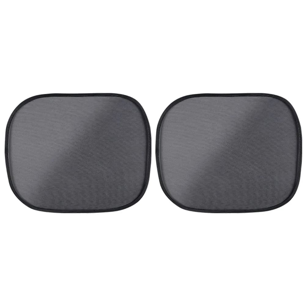 Electrostatic Curtains Car Window Shade Car Rides Outdoor Activities 4-Layer Sun Shade Anti-Glare Feature Easy Installation