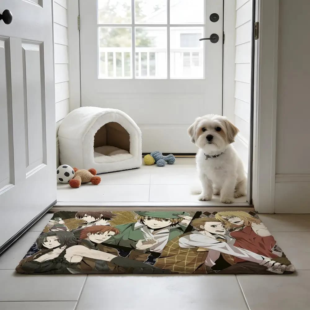 Anime B-Baccano Hot Floor Mat, non-slip, absorbent, bathroom, kitchen, entrance, home decoration
