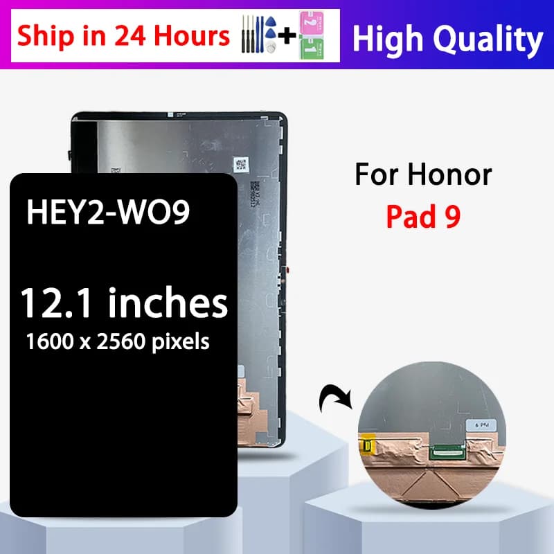 HEY2-W09 Premium Lcd per Honor Pad 9 Display Touch Screen Digitizer Panel Assembly Pad9 Schermo LCD