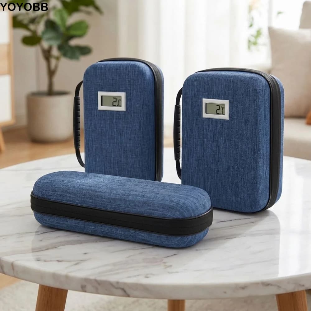 Borsa Termica Portatile per Insulina con Display Termometro, Protezione Antiurto per Fiale di Insulina