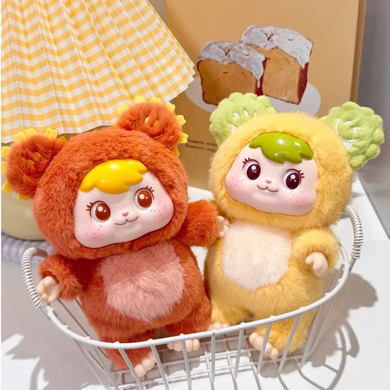 Genuino Ajioo Plant Spirit Series Blind Box Anime Doll Mystery Box Cute Sheep Action Figure Borsa a sorpresa Ciondolo Giocattolo Regali