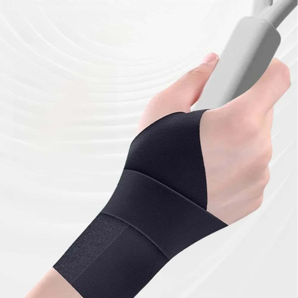 1 Pezzo di Fascia Protettiva Ultra Sottile e Traspirante per Polso, Protezione da Pressione per Distorsioni, Tendini e Lesioni al Polso