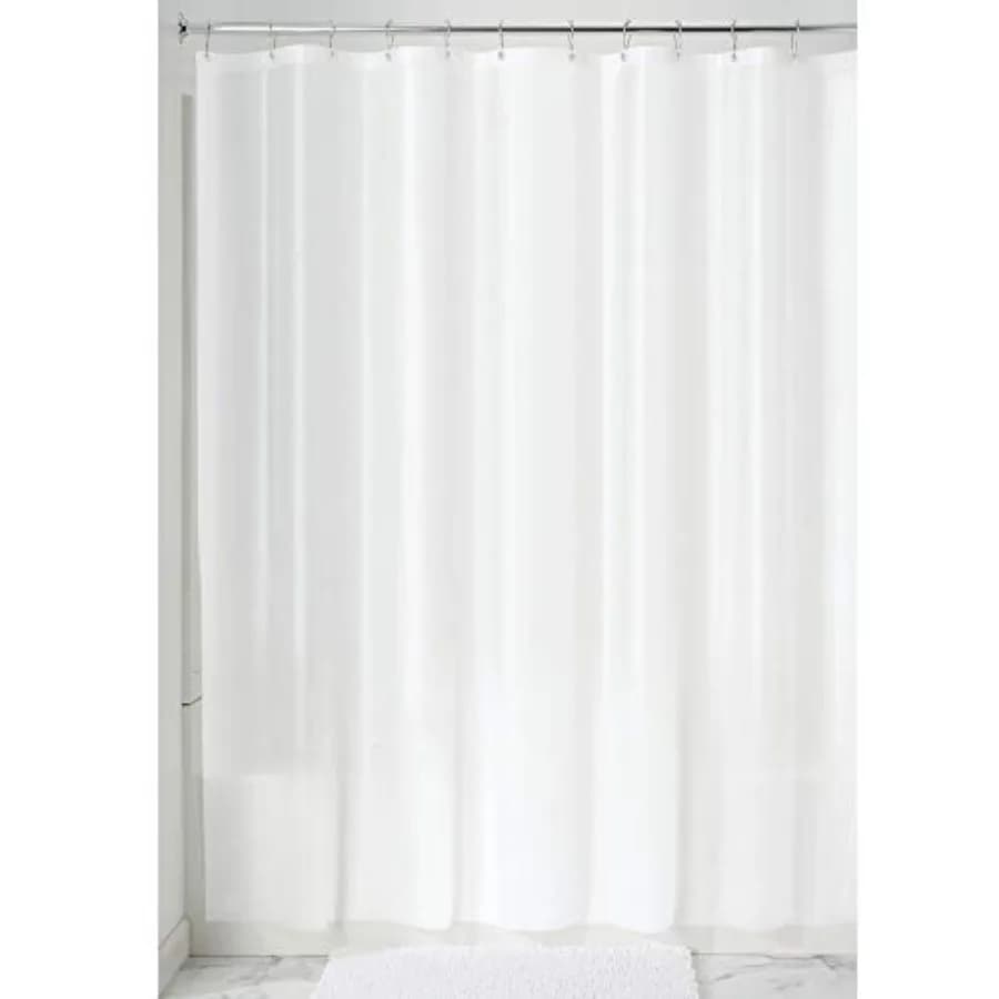 Waterproof PEVA Bathroom Shower Curtain Liner - 72" x 72", Waterproof, Use Alone or With Fabric Curtain