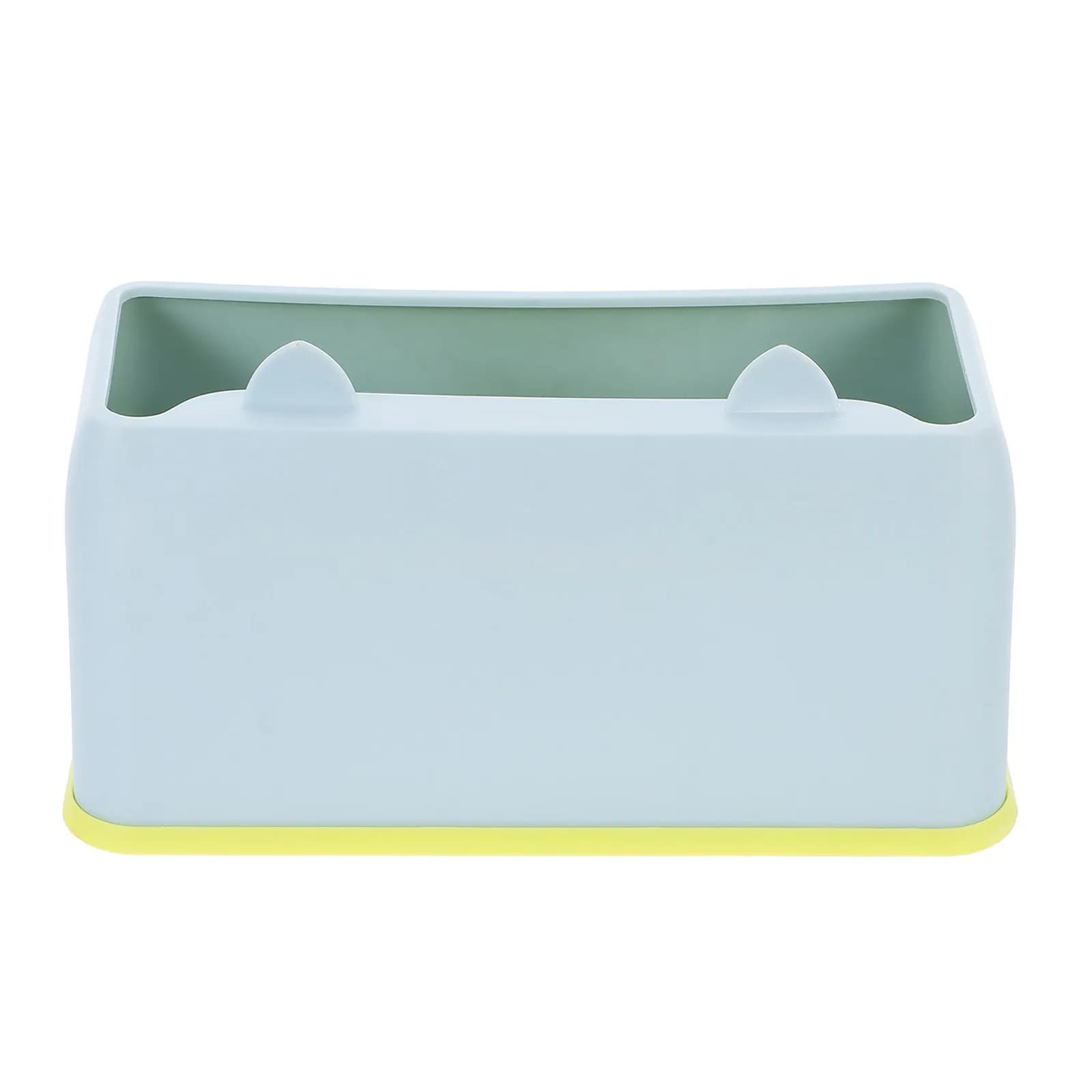 Elegante Porta Paletta per Gatti Blu, Supporto per Paletta, Accessorio per Lettiera, Mini Cestino per Decorazione Casa