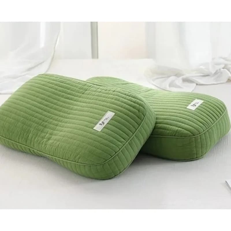 2025 new all-buckwheat pillow core cotton pure buckwheat leather shell to help sleep, one pillow for home use