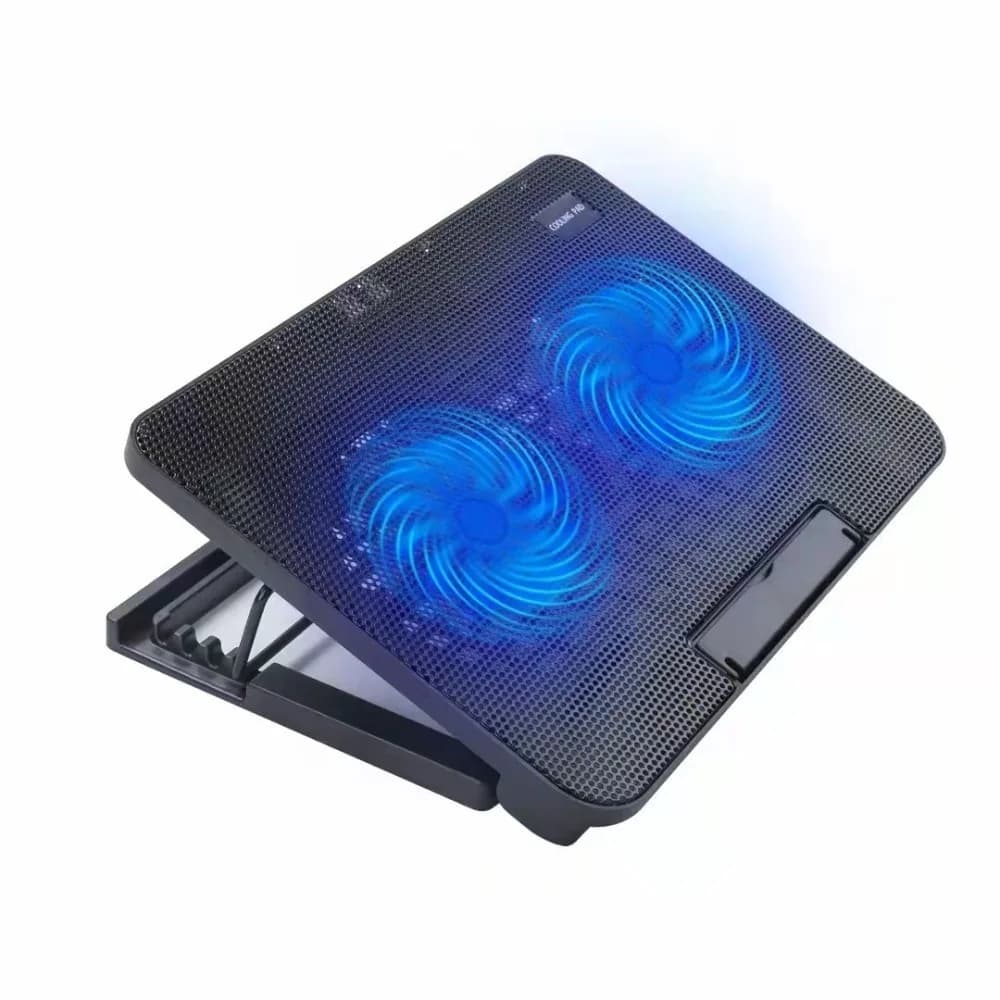 Accessorio per Laptop, Supporto di Raffreddamento Regolabile con Porta USB, Rete Metallica, Luce LED, per Dormitorio