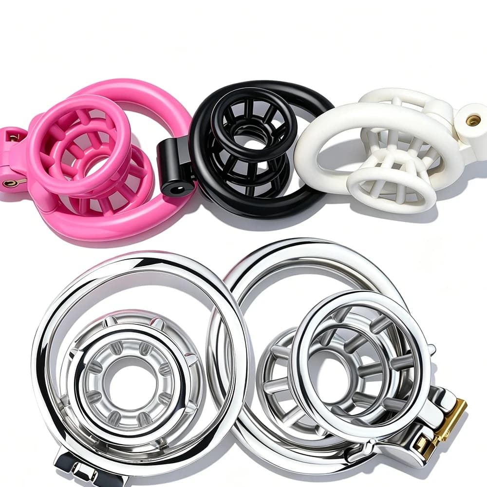 FRKO Male Negative Chastity Cage 정조대 Cock Lock Penis Ring Chastity Belt BDSM CBT Chastity BDSM Slave Gay Sex Toys For Men 정조대 18