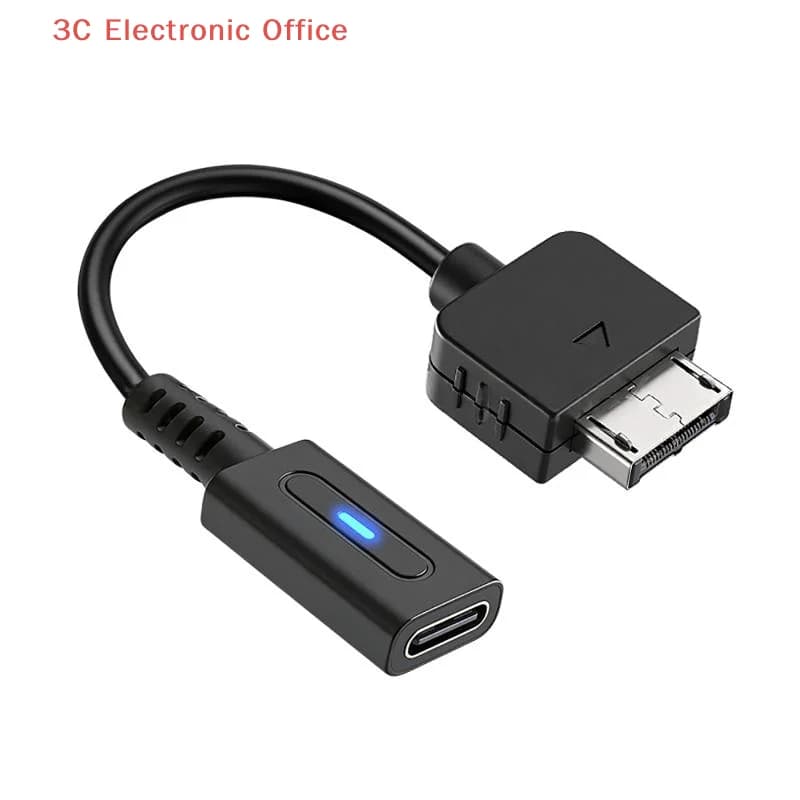 Cavo USB C PD da 1/3 pezzi per controller Vita1000, adattatore di ricarica tipo C con LED, cavo convertitore per console PS Vita1000