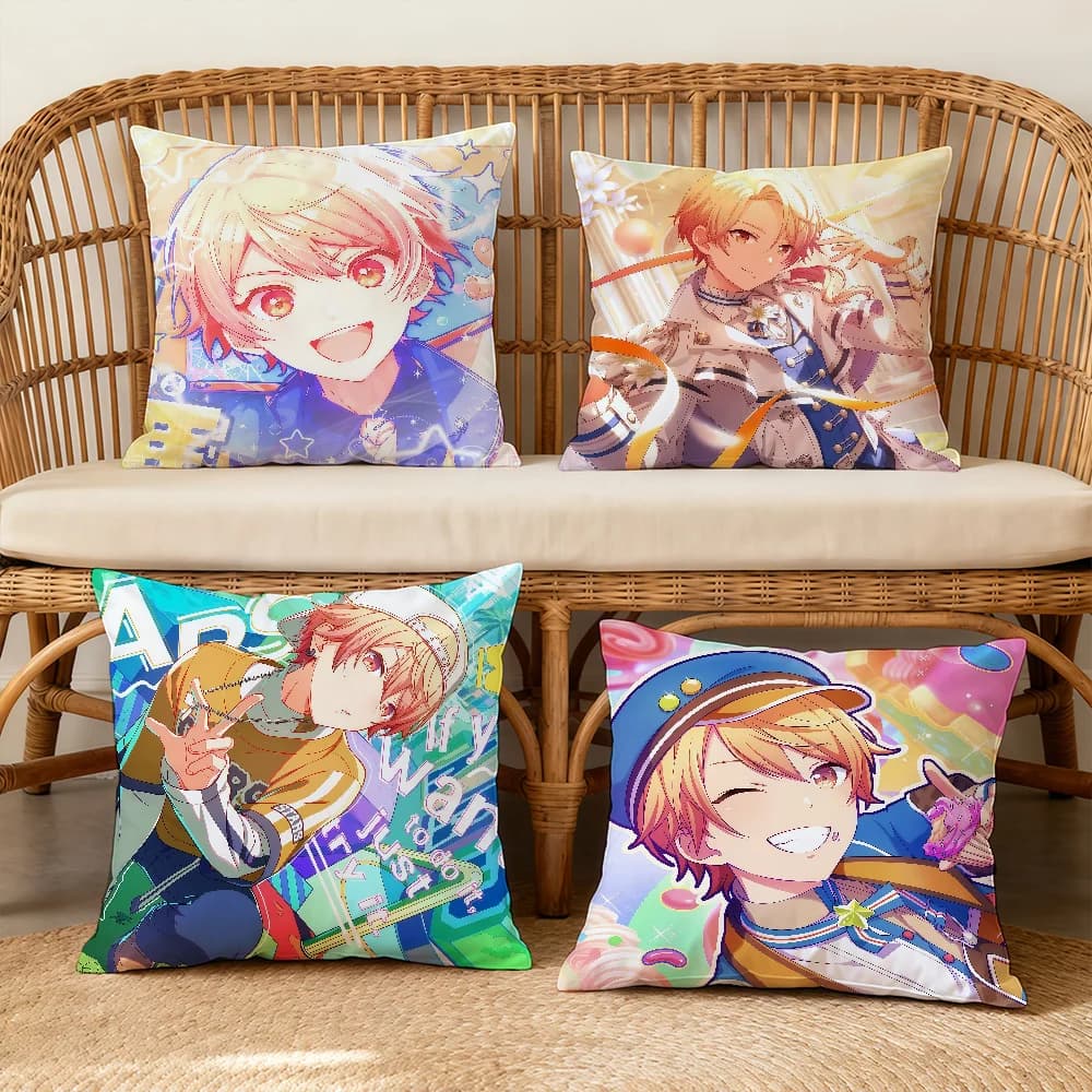 Singer T-TenmaS T-TsukasaS Cushion Cover Square Decorative Throw Pillow Case Sofa Bed Living Room Anniversary Gifts