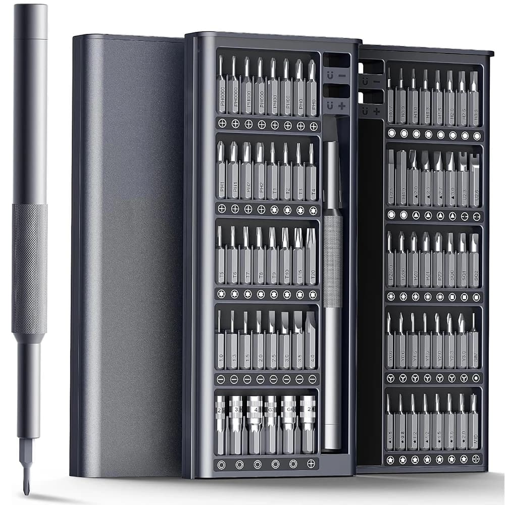 42/80 in 1 Mini Screwdriver Set Precision Small Magnetic Screwdriver Set Repair Tool Kit for Phone Computer Watch Laptop Macbook