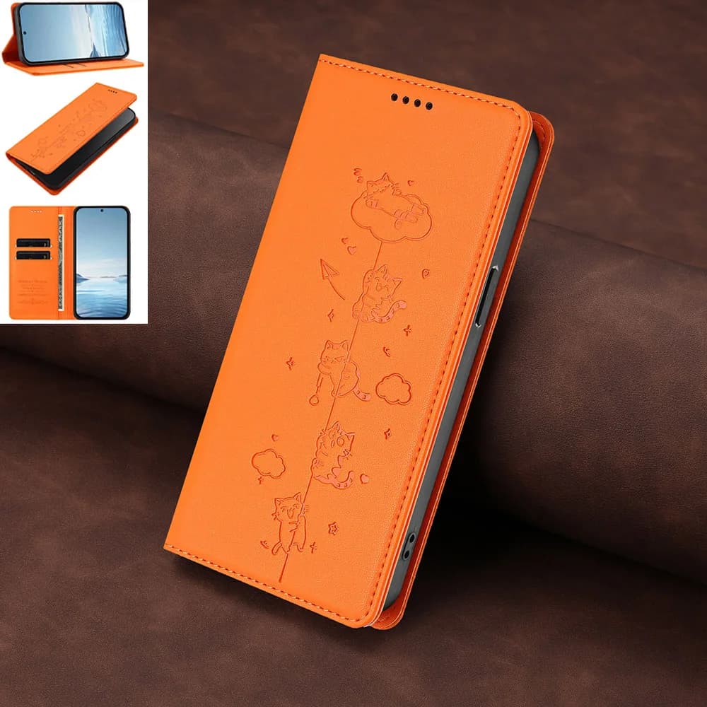 Custodia a portafoglio in pelle con chiusura a farfalla per Infinix Hot 60 50 40 60i 50i 40i Smart 10 Plus 9 HD 8 GT 30 Pro, cover protettiva RFID per telefono
