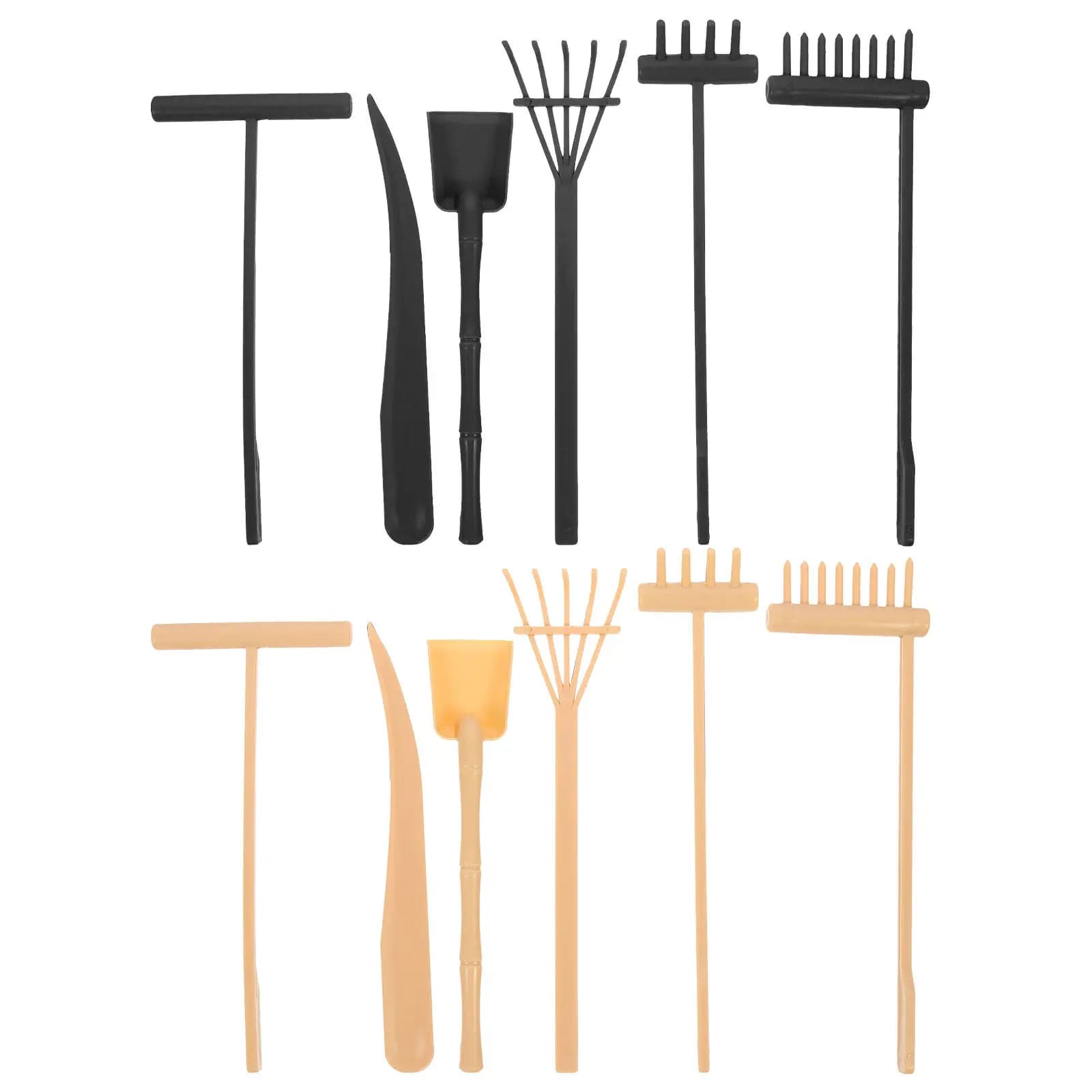 Set di 1 Mini Rastrello per Sandbox, Accessori per Giardino Zen, Strumento per Tavolo di Sabbia, Decorazione da Scrivania per Arti e Mestieri con Sabbia, Antistress e Rilassante