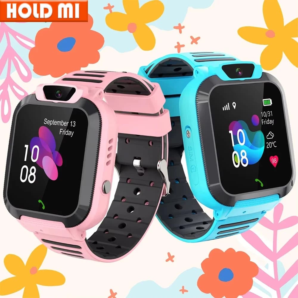 Telephone call Smart Watch for Kids Children's Watches Electronic Birthday Gift Boy Girls Position Tracker SIM Card 2G Waterproof