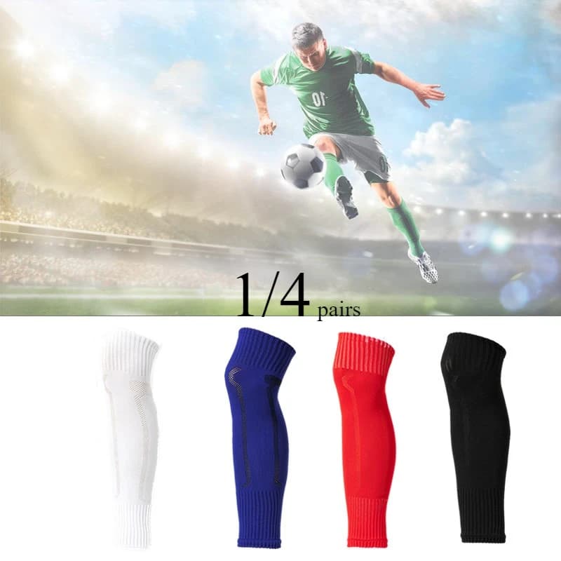 1/4 pairs of football sock covers, sock sock braces, brace sleeves, braces for children, young and adults