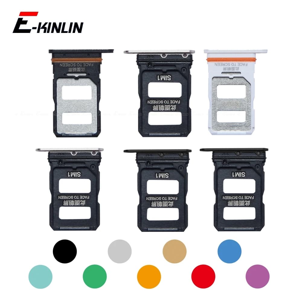 Sim Card Micro SD Card Tray Socket Holder Slot Container Connector Adapter Reader Parts For XiaoMi Poco F5 F6 Pro