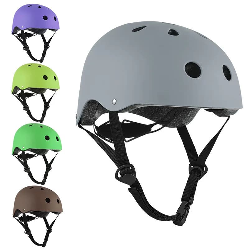 Casco sportivo da ciclismo all'aperto Skateboard per adulti Equilibrio Bike Plum Blossom Casco Pattinaggio su ghiaccio Arrampicata Rafting Casco di sicurezza