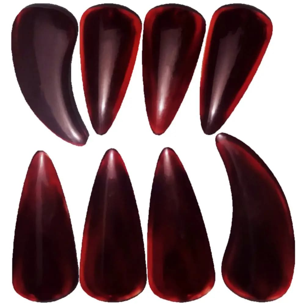 8 Pcs Adjustable Banjo Pick Bass Guitar Picks Finger for Adult Guzheng Nails Acoustic Adults