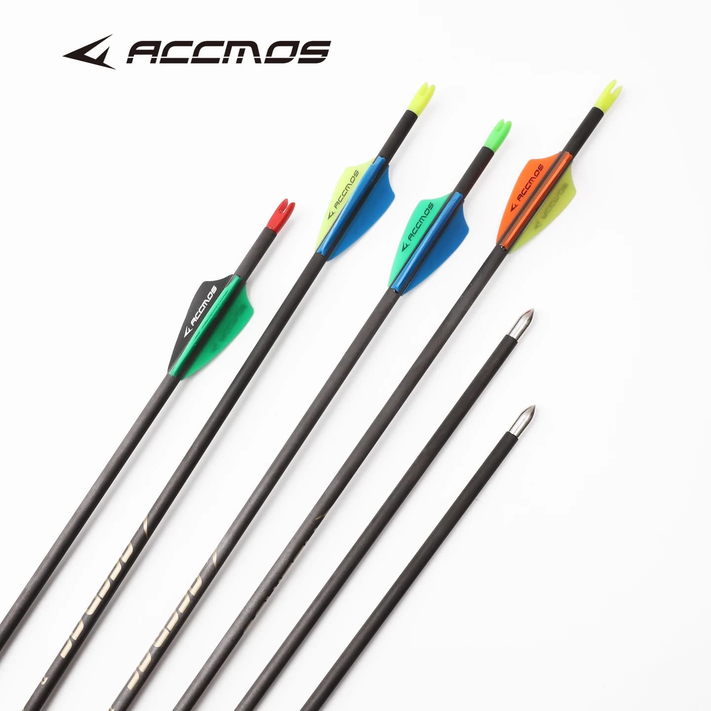 ID 4.2mm 28 pollici 30 pollici spine250/300/350/400/500/600/700/800/900/1000/1300/1500/1800 Tiro con l'arco Freccia in carbonio puro per arco e frecce