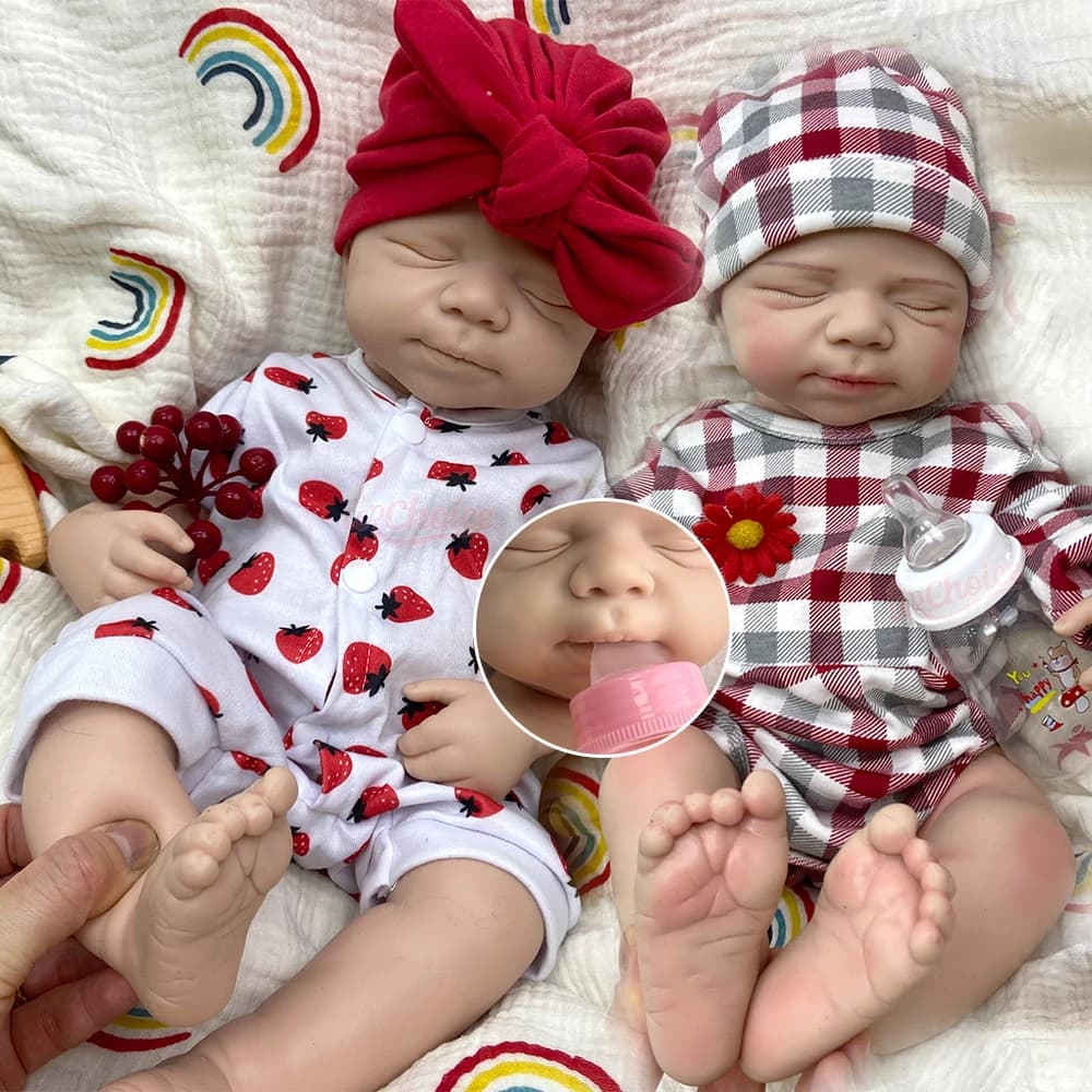 Bambola Reborn in Silicone Morbido da 20 Pollici, Realistica e Pesante, Modello Pascale, per Addestramento Nuovi Genitori