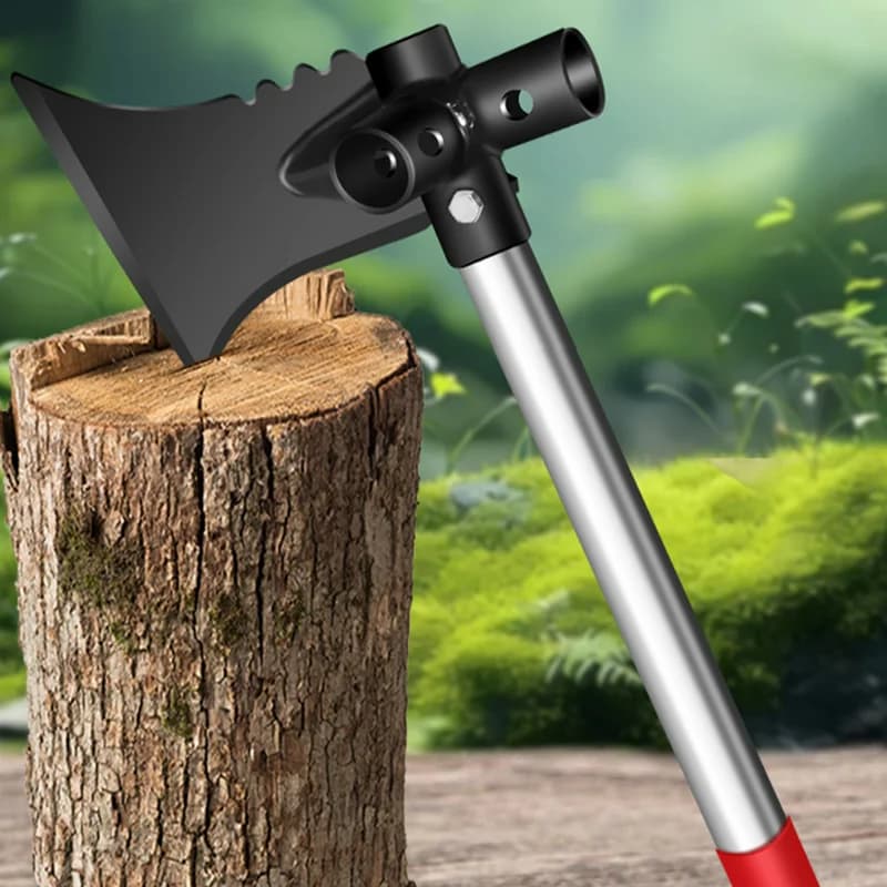 Forbici da Giardinaggio 3-in-1, Pala Multifunzione per Agricoltura, Zappa per Lavorazione del Terreno, in Acciaio al Carbonio, Portatile