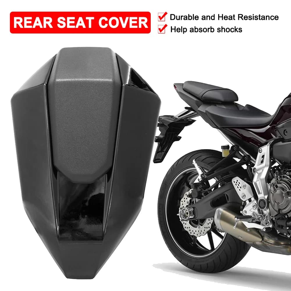 Coprisedile posteriore moto per Yamaha MT-07 FZ-07 MT07 FZ07 2015 2016 2017 passeggero passeggero Solo coprisedile posteriore carenatura Cowl