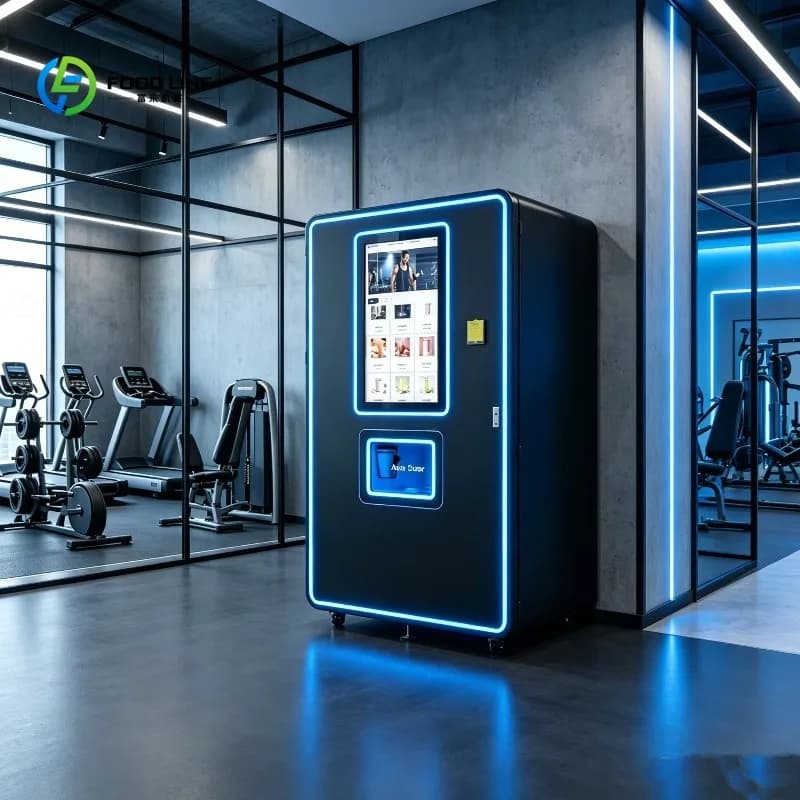 Customize OEM Gym Protein Powder Vending Machine Self-Service Touch Screen Protein Shake Energy Hot & Cold Drink Vending Machine