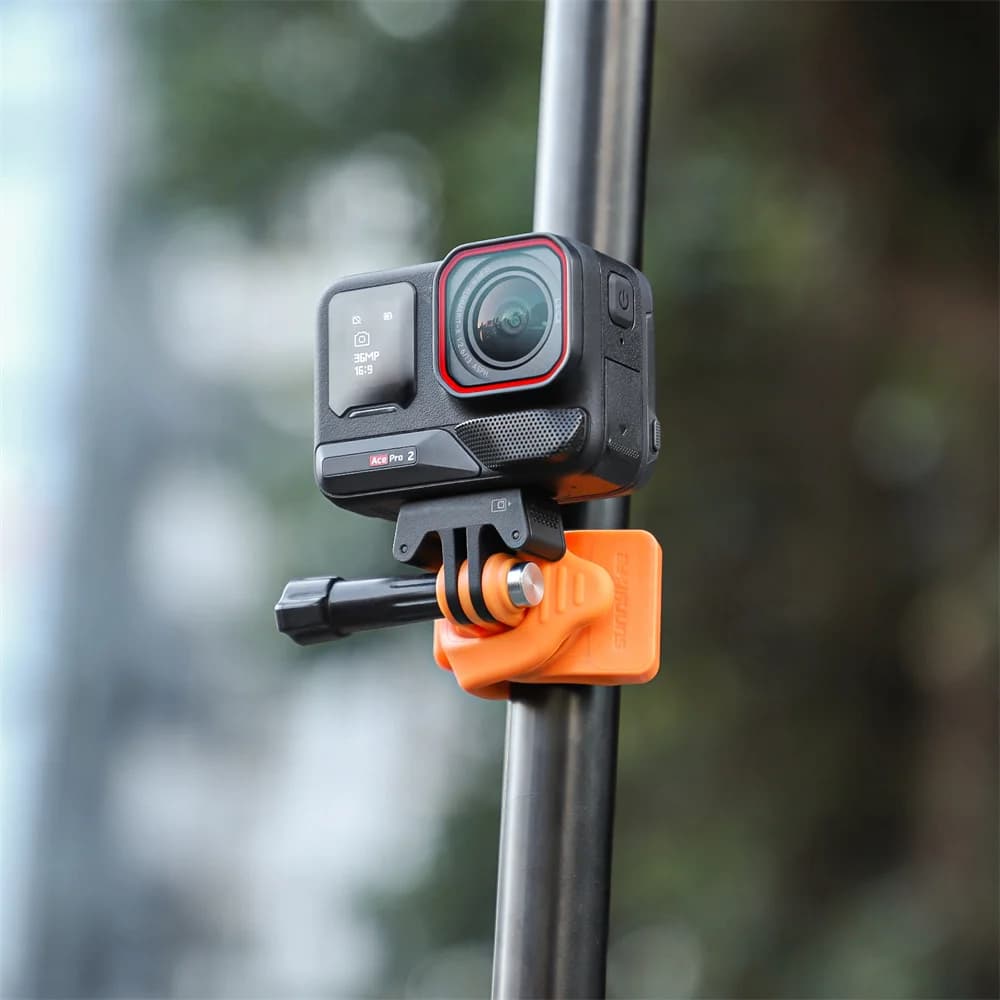 Support for flexible support for sports camera for DJI OSMO Action/Insta360/Gopro Universal manual bar with fixed adjustment angles