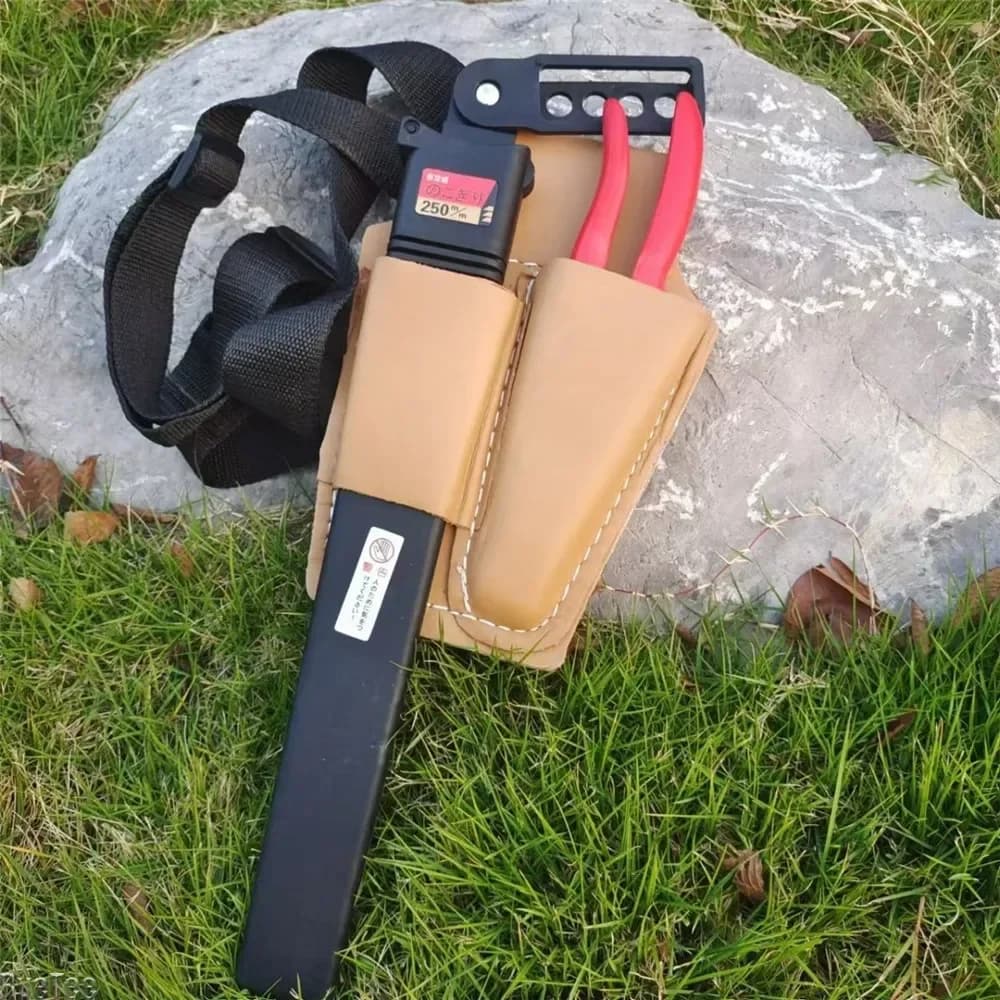 Bag leather scissors bag hanging bag for belts for orchard branches Garden pruning tools