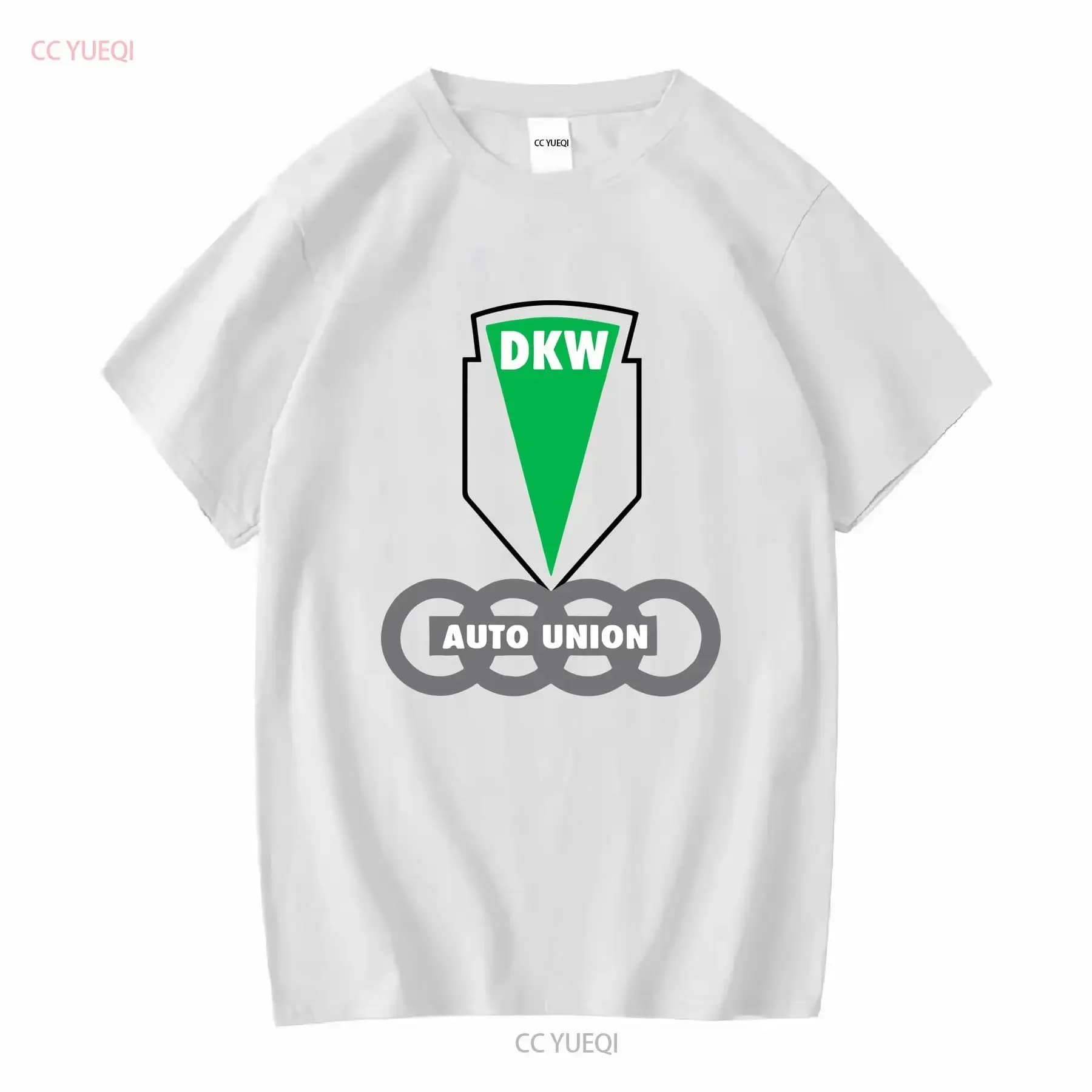 DKW Classic Motocycle Auto Union T-shirt grigia da uomo taglia S 5XL vintage lavato moda abiti firmati leggermente versatili