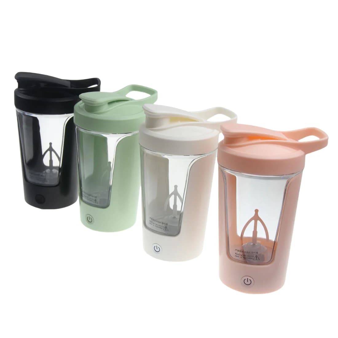 Shaker elettrico per proteine Bottiglia Tazza di miscelazione Tazza di agitazione automatica Tazza di caffè Tazza di latte Frullatore portatile Bollitore per fitness sportivo 350ml