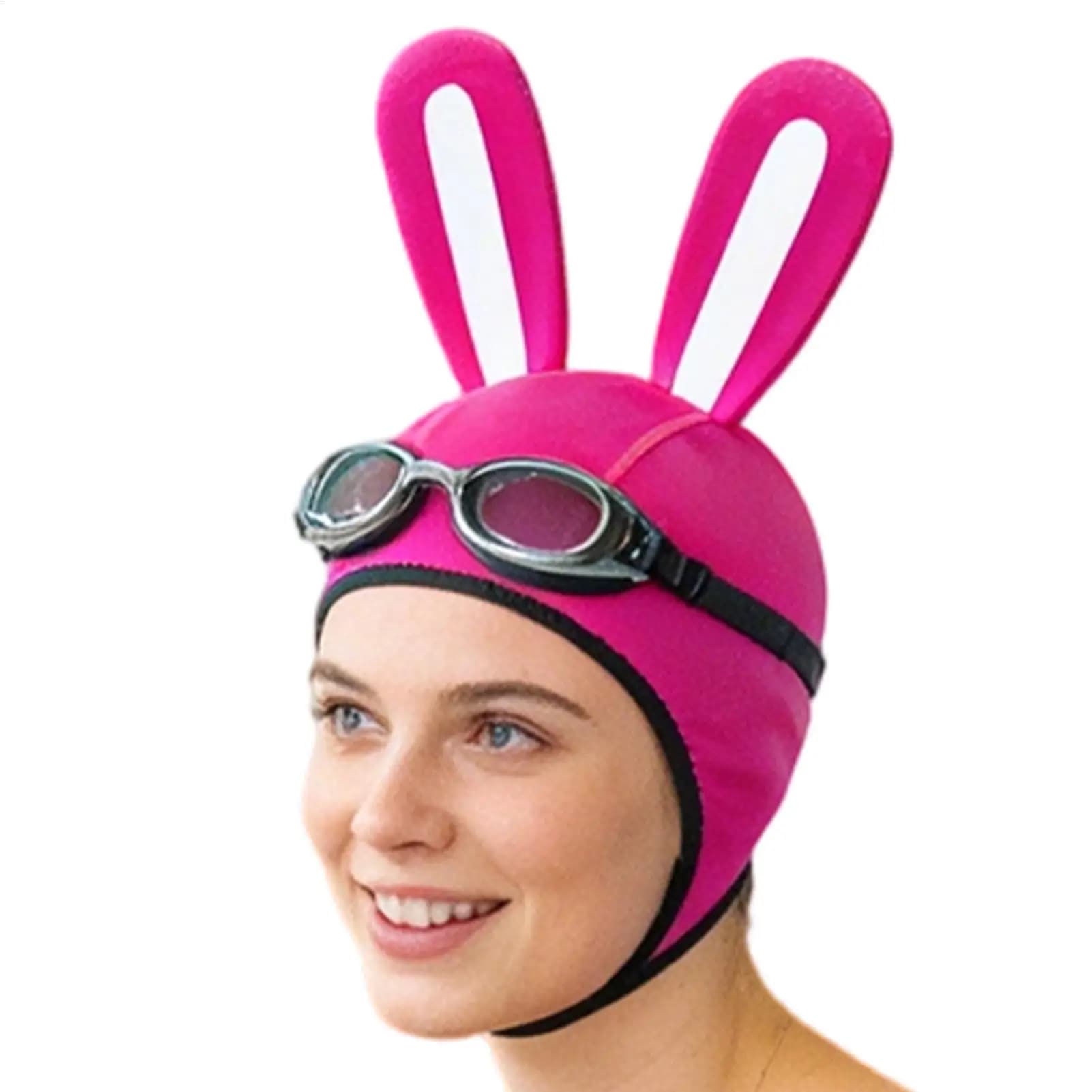 Cappello da Immersione con Orecchie da Coniglio, Cappello per Muta Subacquea per Kayak, Snorkeling, Nuoto, Vela, Surf, Canoa, Sport Acquatici