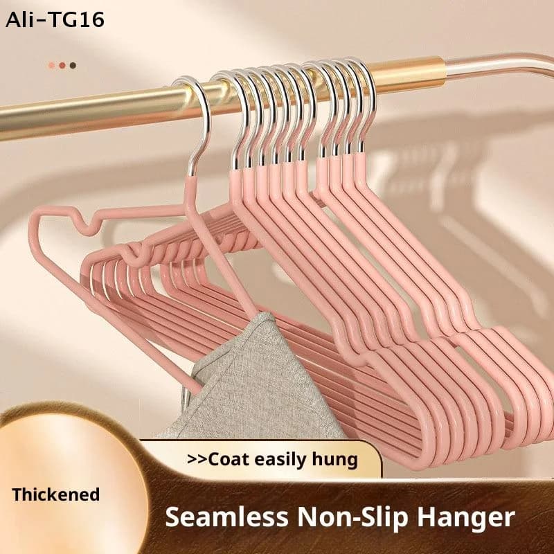 oT16Go10 New Metal Hangers 2026 Anti-slip Resistant Space Saving for Organization Garage Boutique Home Use