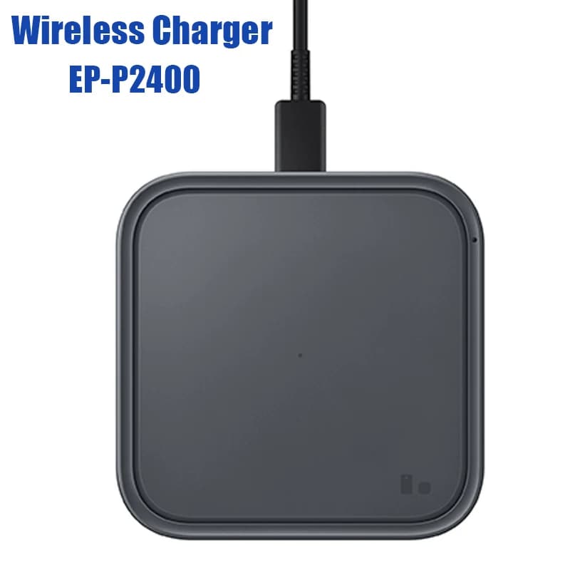 Caricabatterie wireless veloce per Samsung Galaxy Z Fold Flip 3 4 5 S23 S22 S21 Note20 Ultra S10 + S9 S8 Plus Auricolare QI Pad 15W EP-P2400