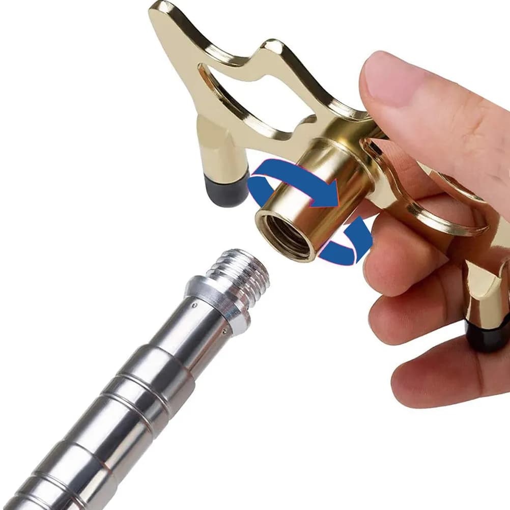 Supporto Telescopico Riutilizzabile per Stecca da Biliardo in Acciaio Inossidabile con Impugnatura Comoda, Accessorio per Biliardo e Snooker