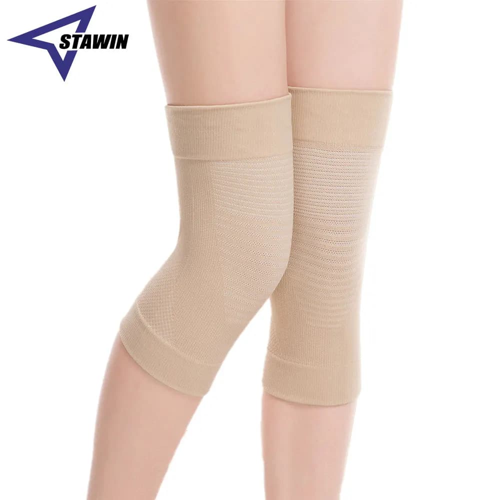 1 paio di ginocchiere a compressione, supporto per le gambe per il dolore al ginocchio da corsa unisex, manica di compressione delle gambe, ginocchiera sportiva per allenamento