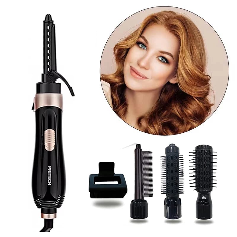 Spazzola Asciugacapelli 4 in 1 - Spazzola Calda per Styling e Volumizzante, Pettine Arricciacapelli, Strumento per Acconciature