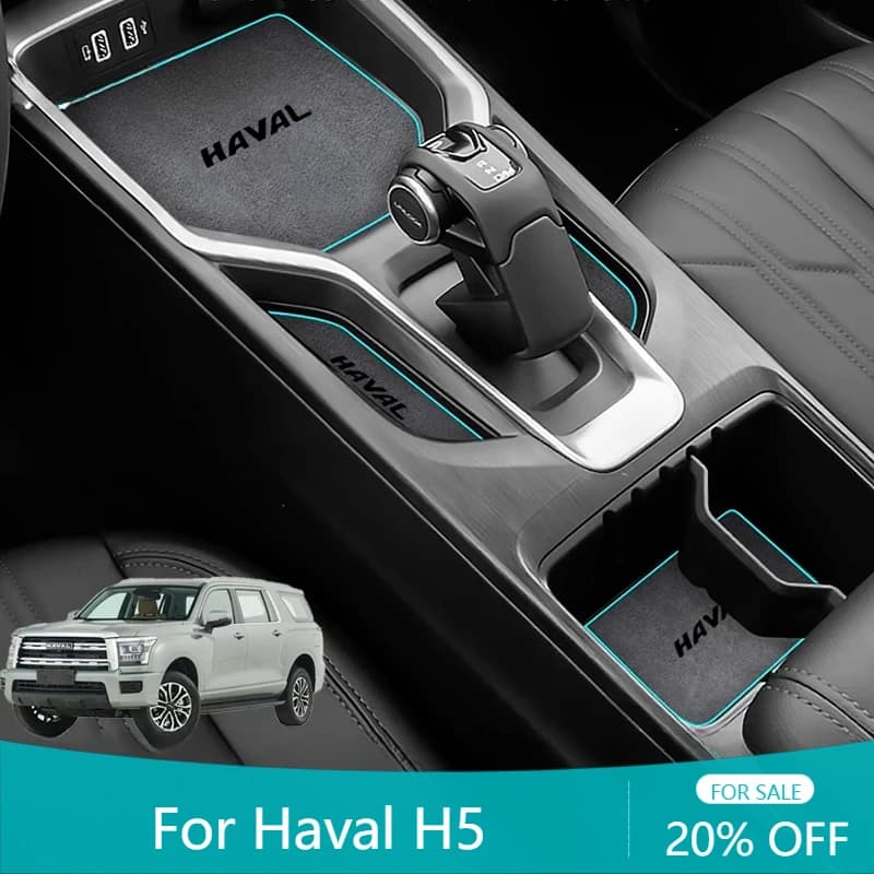 Car Door Slot Pad Water Glass Storage Box Non-slip Mat Interior Decorations Protect Cover Accessories for Haval H5 2023 2024 2025