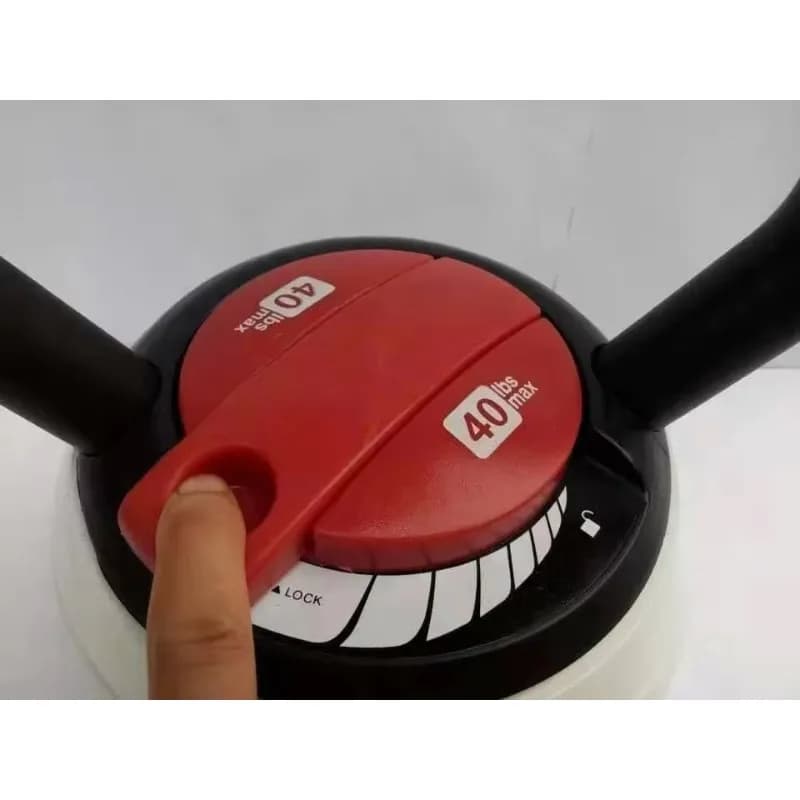 Fitness equipment Kettlebell adjustable with cast iron vinyl handlebars for rubber gym covered with soft competition