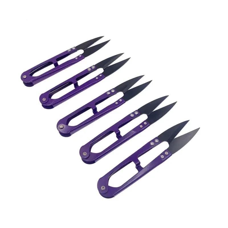 U Shape Head Thread Scissors Sewing Spring Embroidery Thrum Yarn Scissors Cross Stitch Clothing Tailor Shear DIY Supplie