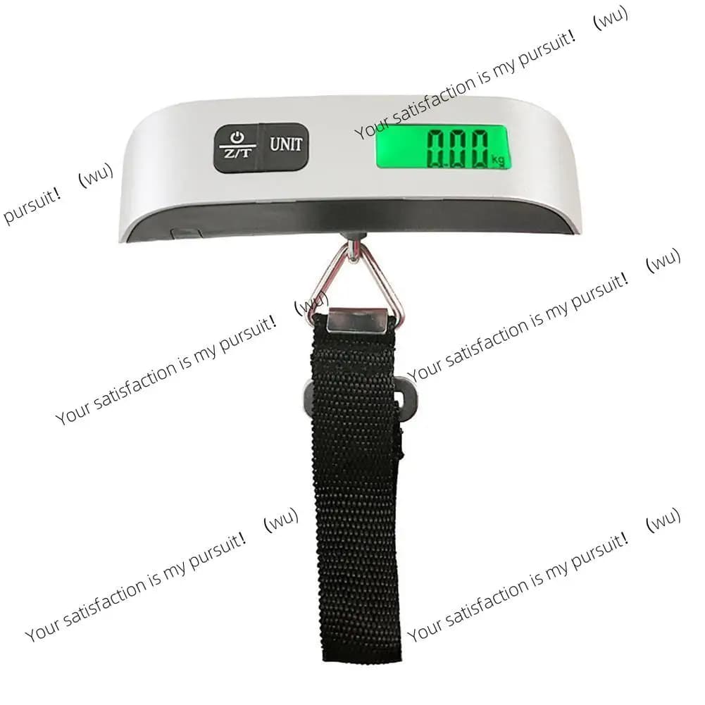 Bilancia per bagagli digitale portatile da 50 kg/110 libbre Bilancia LCD Display per bilancia Strumenti elettronici per pesi Bilancia tascabile da viaggio